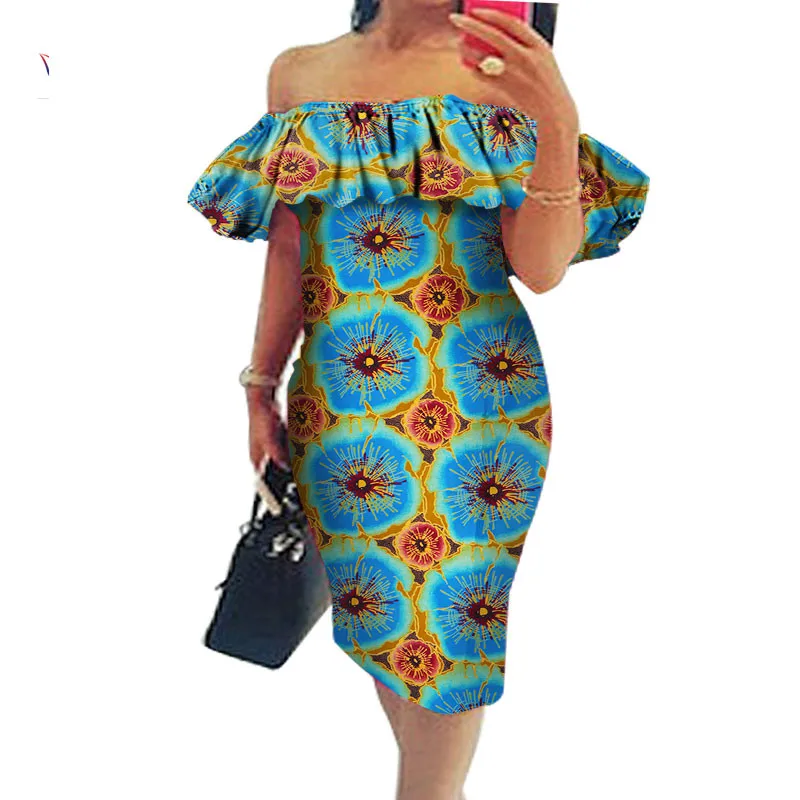 New-Africa-Dresses-for-Women-Dashiki-Off-the-Shoulder-African-Dress-Bazin-Plus-Size-Traditional-African(18)