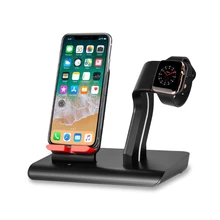 Автомобильный интерьер, противоскользящая стойка для сотового телефона, часы, 10 Вт, автомобильные аксессуары, беспроводная Подставка для зарядки iPhone 8 X, samsung, подставка, Apple Watch, Новинка