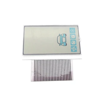 

100 Pcs/lot A93 GSM display For Starline A93 GSM lcd display remote controller with Zebra Stripes Flexible Cable remote key