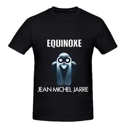 Jean Michel Jarre Equinoxe часть 5 треков Для мужчин с круглым вырезом дизайн тройник Shirtsshort рукавом Для мужчин Tee