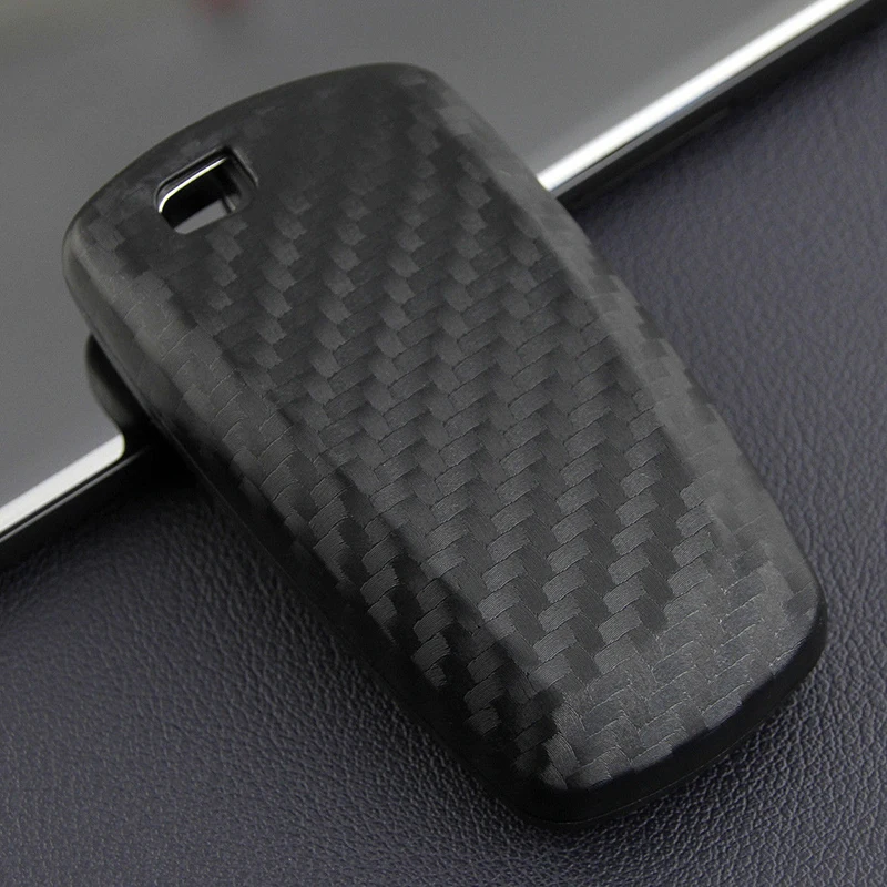 

Fit For BMW Carbon Fiber Car Key Cases Covers Fobs Holder Accessories Practical