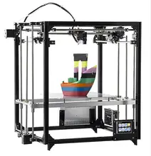 Flsun Square 3D Printer Large Printing Area 260*260*350mm 3.2 Inch Touch Screen Heated Bed Kit Auto Leveling Two Rolls Filament