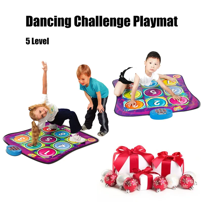 

Kids Early Education Educational Toys Children Electronic Dancing Dance Playmat Music Zippy Play Mat For Boy Girl Birthday Gift