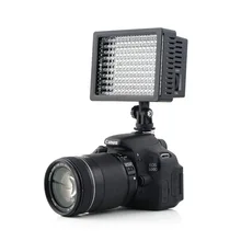 1 комплект камера HD 160 Светодиодная лампа для освещения видео 1280LM 5600 K/3200 K с регулируемой яркостью для Canon для камеры Nikon видеокамера