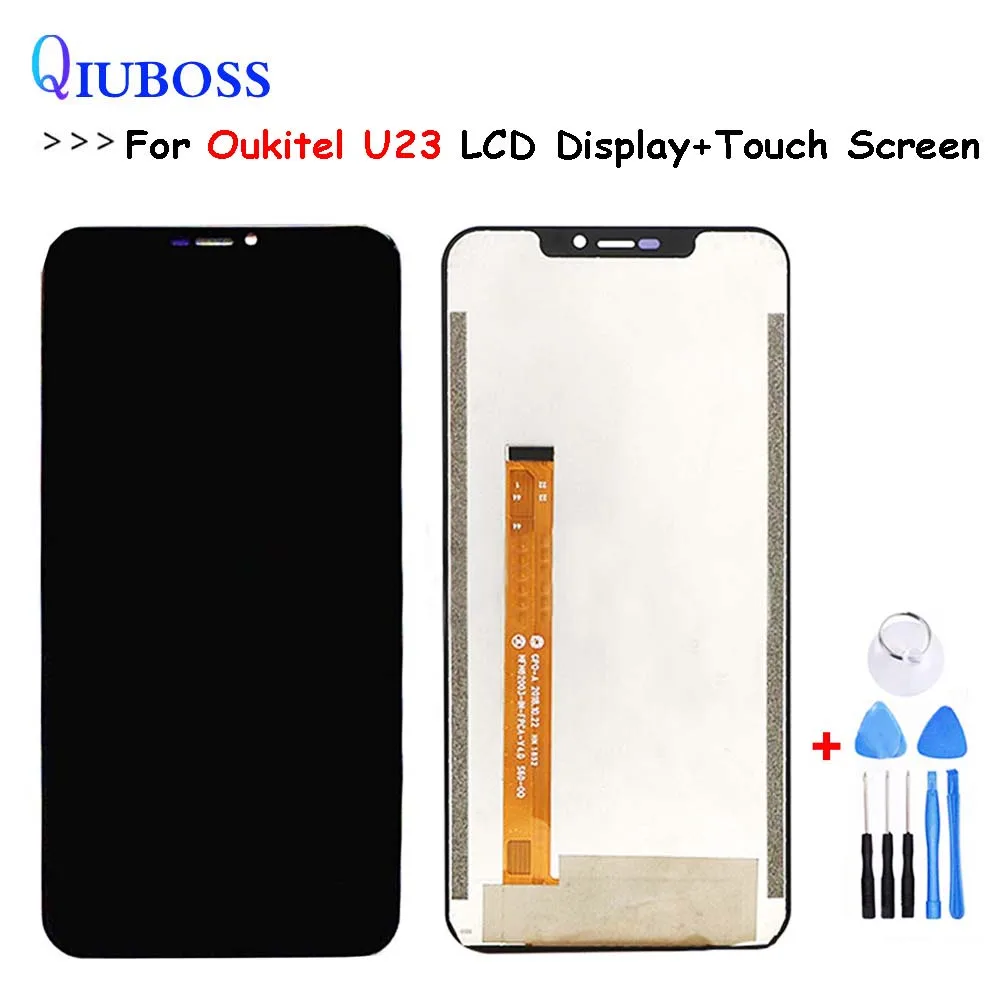 ЖК-дисплей для Oukitel U23 сенсорный экран дигитайзер панель Стекло матрица Запчасти