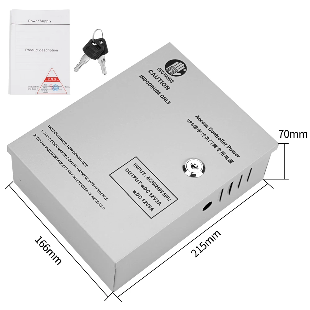 OBO HANDS источник бесперебойного питания конвертер вход AC220V выход DC12V 5A Поддержка внешнего аккумулятора