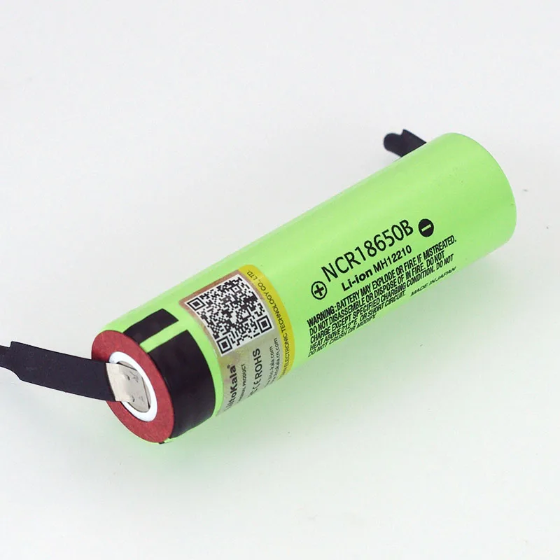 Liitokala NCR18650B 3,7 v 3400 mah 18650 литиевая аккумуляторная батарея сварочные никелевые листовые батареи