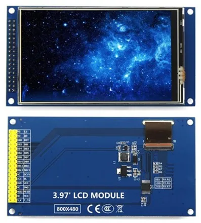 Maithoga ips 3,97 дюймов 16,7 М HD TFT ЖК-экран с адаптером платы(сенсорный/без касания) OTM8009A Drive IC 480(RGB)* 800