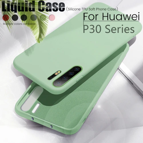 

Luxury Liquid silicone Case for Huawei P30 Pro Lite phone case Huavei P 30 P30Pro P30Lite HuaweiP30 Cell Phone Cover Case Coque