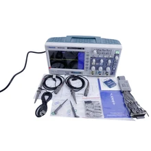 SDS1202CFL компактный настольный двухканальный цифровой осциллограф 200 МГц полоса пропускания 2 канала+ 1 внешний канал запуска