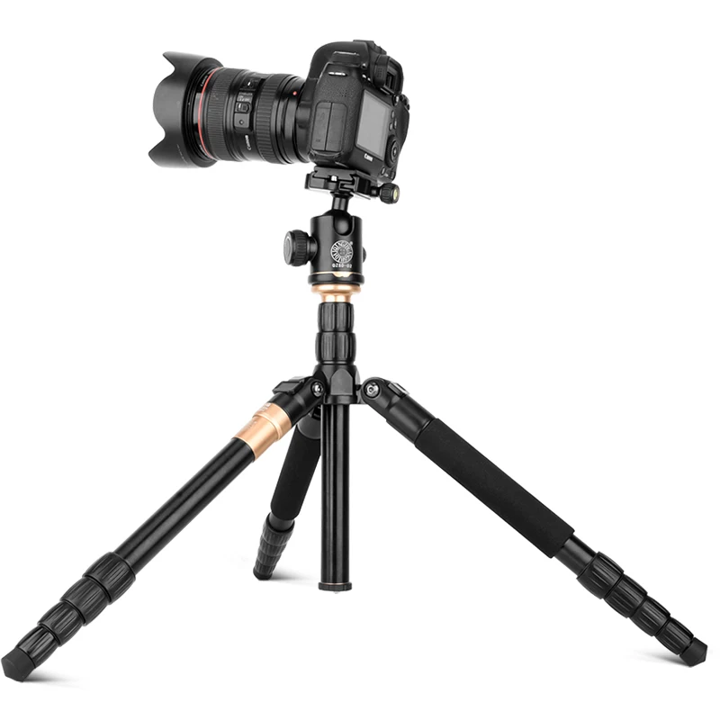 Портативный штатив Монопод QZSD Q666 Pro алюминиевые аксессуары Спортивная камера для