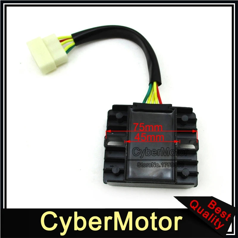 Pin 4 régulateur de tension redresseur pour 50 70 90 110 125 cc pit dirt monkey bike