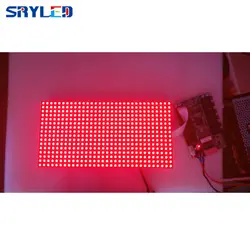 SRY 32x16 пикселей полный цвет smd3535 открытый p10 Светодиодный дисплей P10 Светодиодный модуль P10 светодиодные панели CE & ROHS