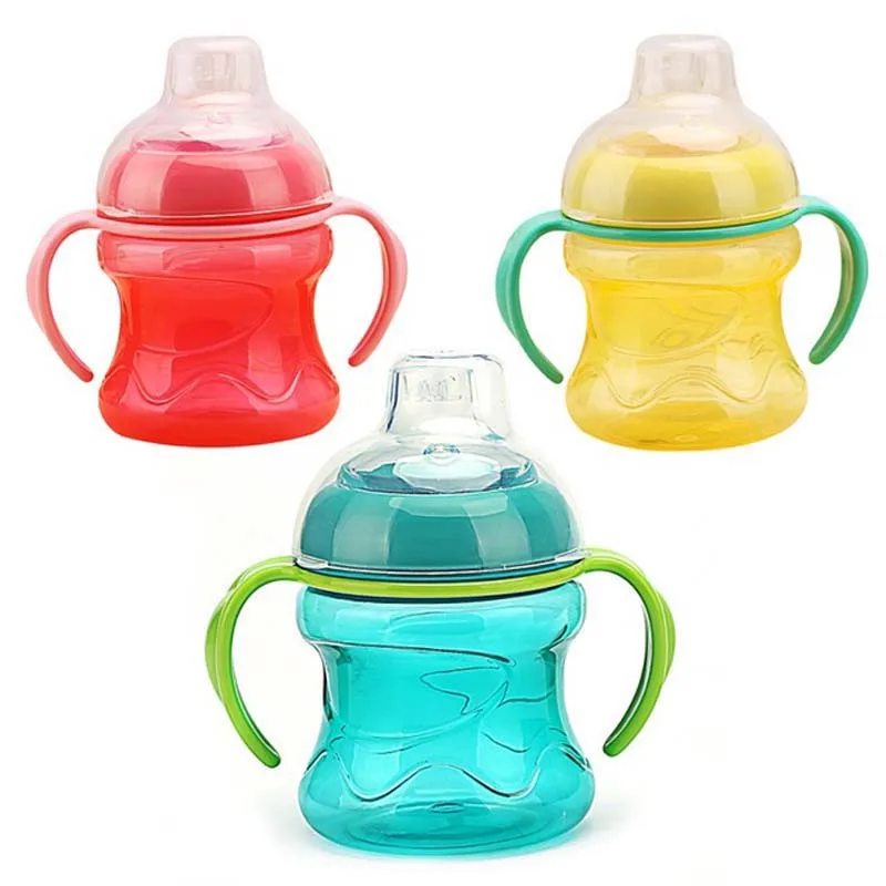 Детская силиконовая бутылка для питьевой воды 250 мл|baby bottle|baby bottle siliconesilicone baby |