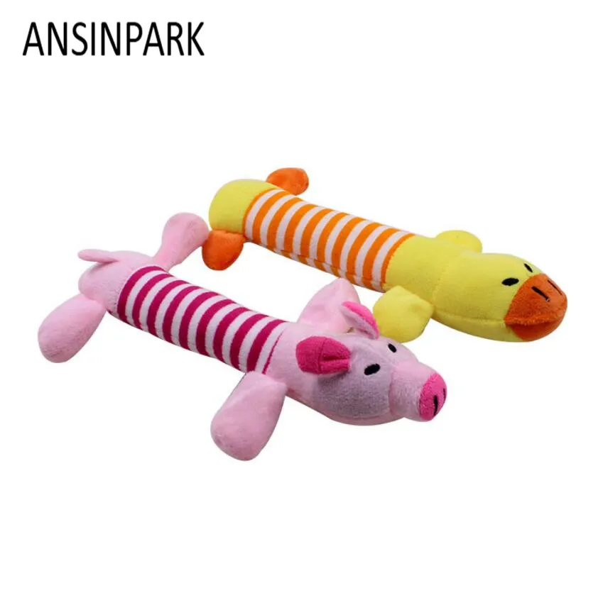 ANSINPARK animal chew toy dog cat vocalization in cloth dolls toys sustainability pet dog accessories products high quality W666