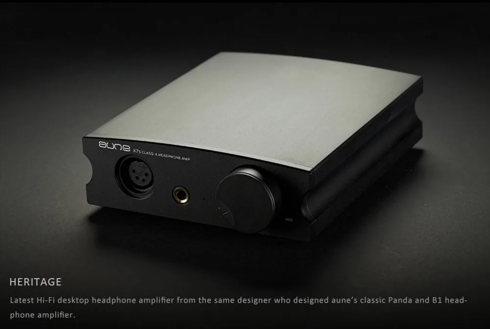 2019 new arrive Aune X7s Class A Balance Output Audio AMP HIFI Audiophile Headphone Amplifier