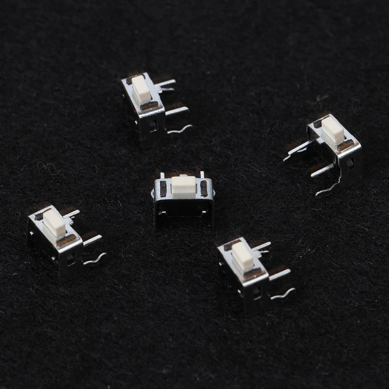 

100 Pcs 3x6x5mm 4 Pin PCB Right Angle Micro Momentary Tactile Push Button Switch
