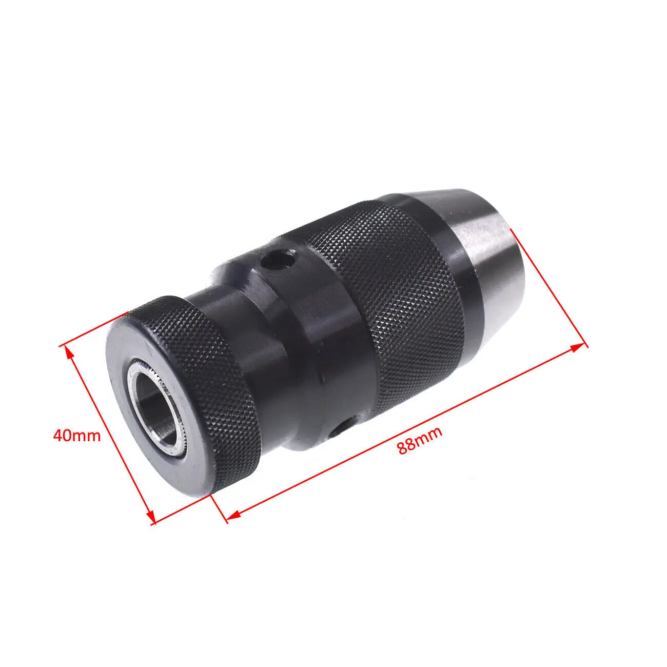 

Machine Drill Chuck Keyless Replacement Morse Taper MT1-B16 Alloy+45 steel Black+silver Lathes Boring Tools Milling