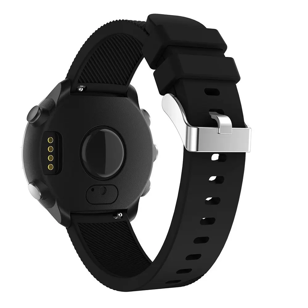 Laforuta Band для Garmin vivoactive3 Forerunner 645 ремешок 20 мм быстроразъемные Мягкие силиконовые сменные Эспандеры гибкие