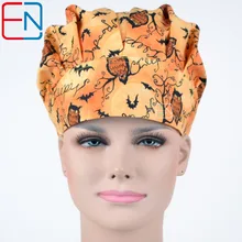 Hennar women plastic doctor/ medical/ surgical scrub bouffant caps/hats