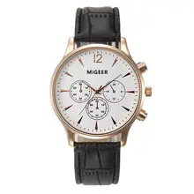 Top Brand Watches Men Relojes Mujer 2016 Luxury Business Wrist Watch Women Leather Quartz Sport Watch Mens Hours Clock Relogio