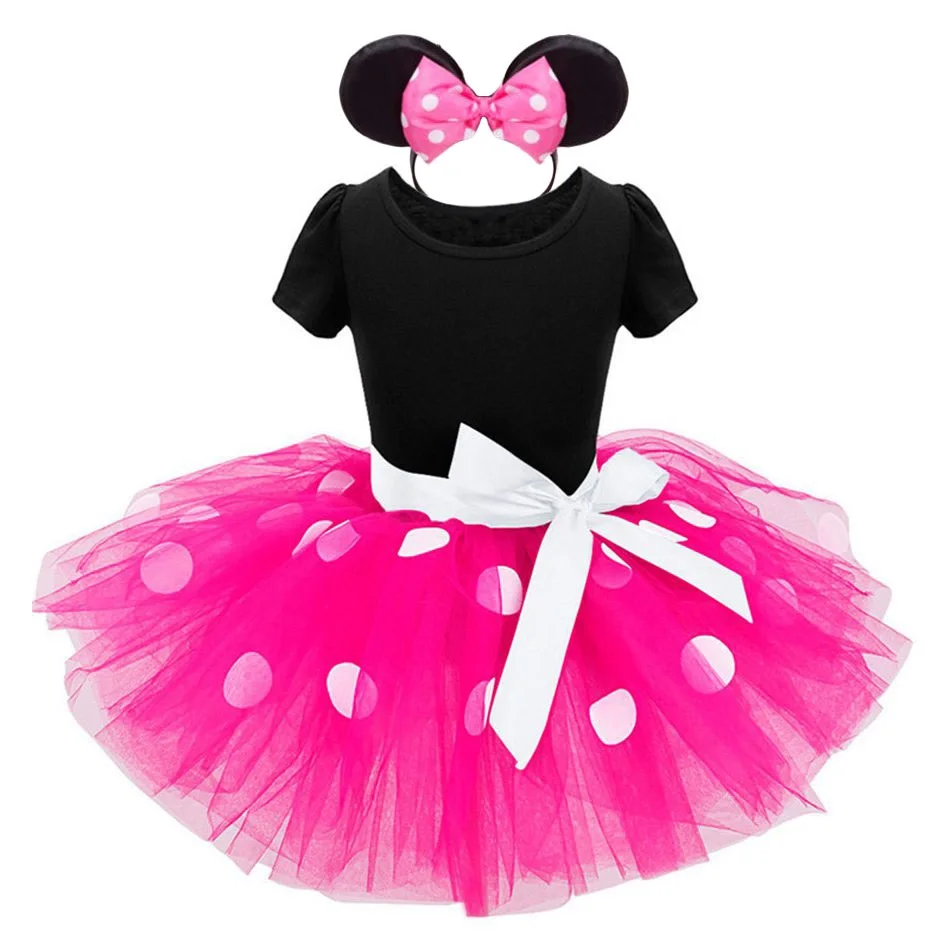 Baby Girls Mickey Minnie Dress Kids Mini Mouse Costume Toddler Children Party Birthday Ballet Clothes Princess Summer Dresses Baby Girls Mickey Minnie Dress Kids Mini Mouse Costume Toddler Children Party Birthday Ballet Clothes Princess Summer Dresses