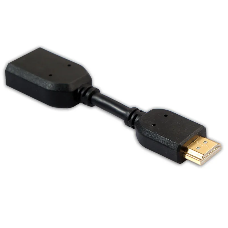 DOITOP Регулируемый вращения HDMI мужчина к переходник штырь-гнездо адаптер конвертер для Google Chromecast Miracast 11 см Удлинительный кабель, HDMI