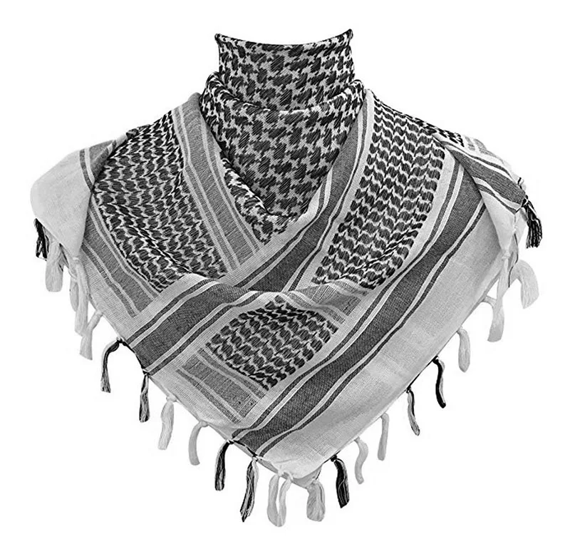 Arab Scarf Shemagh Tactical Balaclava Hiking Scarves Turban Head Wrap Neck Face Mask Outdoor Camping Equipment Headband Headwear (7)