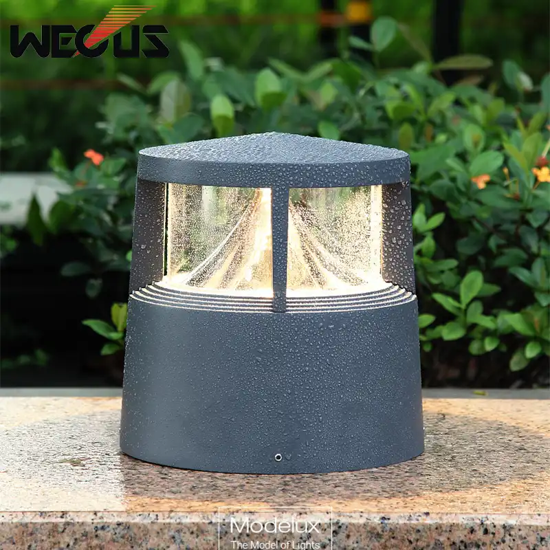 Led Moderne Aussen Saule Lampe Hinterhof Villa Garten Beleuchtung