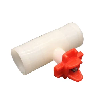 

10 Set Of Horizontal Side Mount Chicken Waterer Poultry Nipple Chicken Water Drinker Horizon Tee Fittings