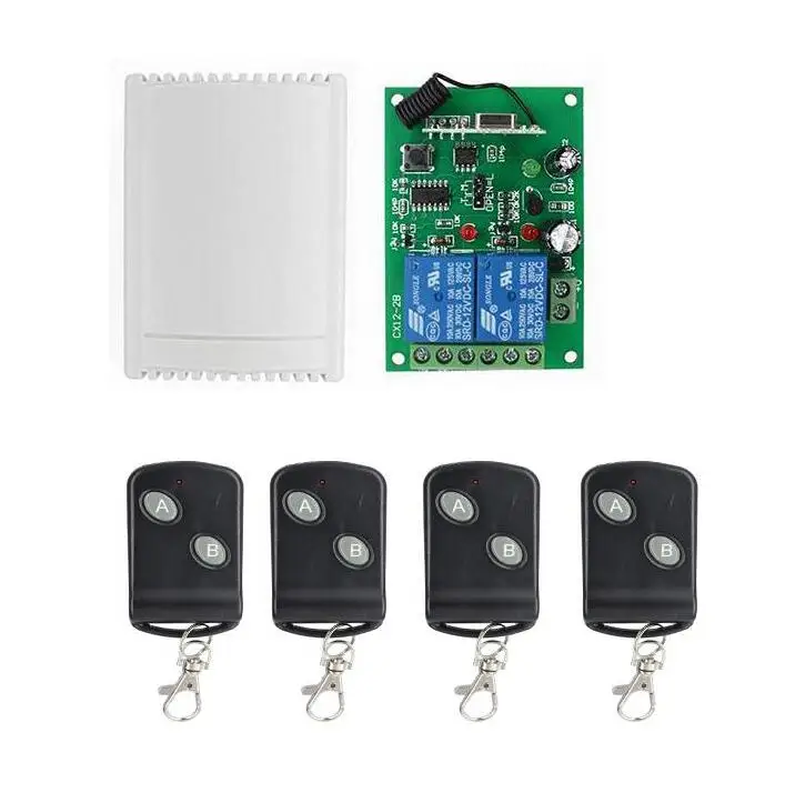 Универсальный! DC12V 2CH Wireless переключатель системы дистанционного управления teleswitch