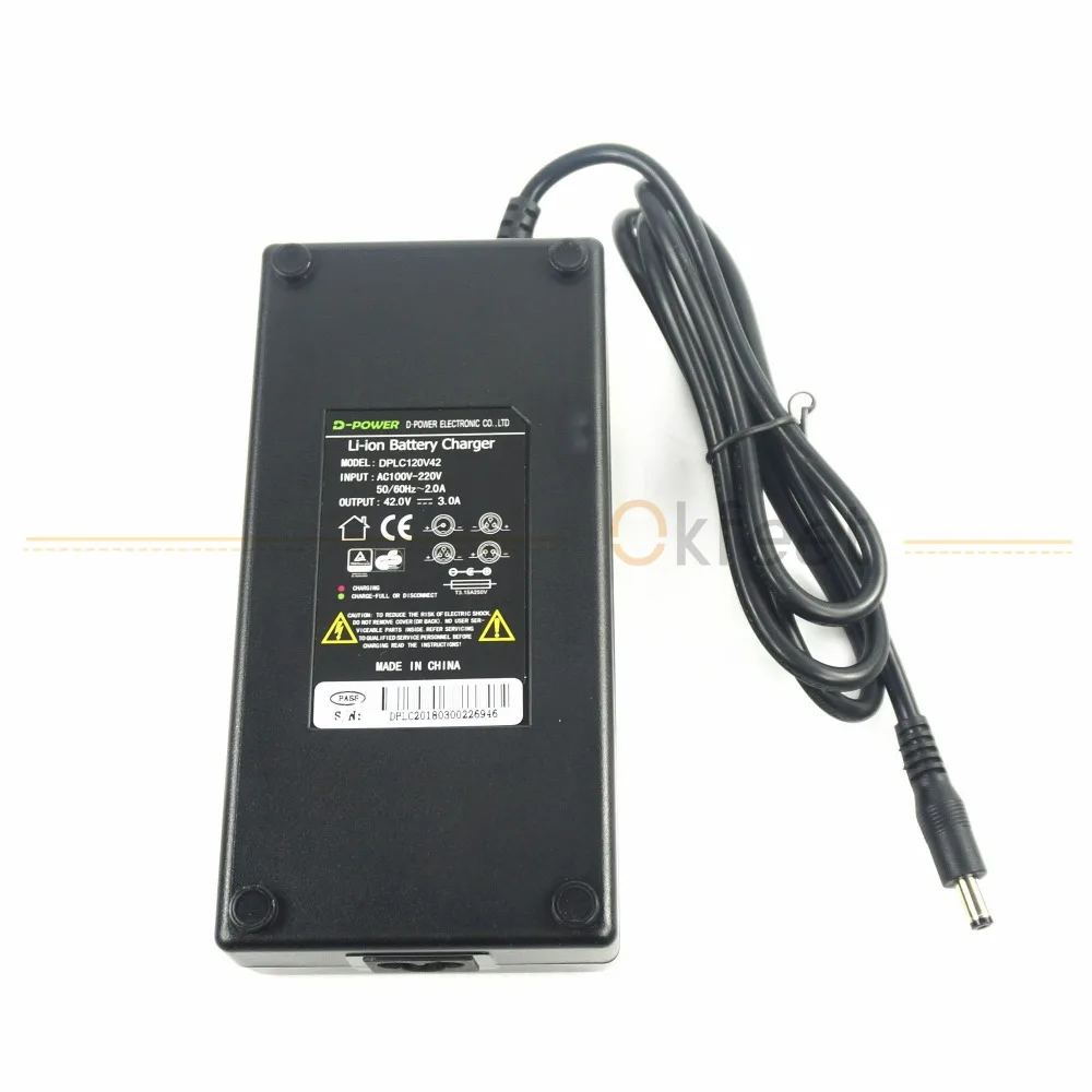 Discount okfeet EU JAN AU  D-power High Quality Li-ion Battery Charger Output 36V48V 2A 3A Ebike Battery Charger Stable 14