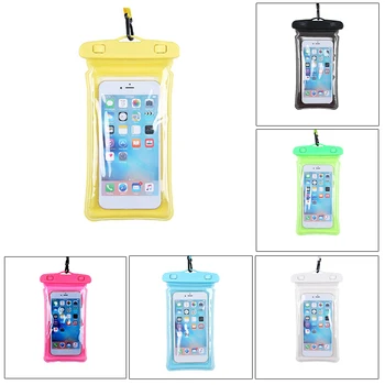 

Ptactical Waterproof Phone Bag Underwater Touchscreen Soft Transparent Durable Phone Cover XR-Hot