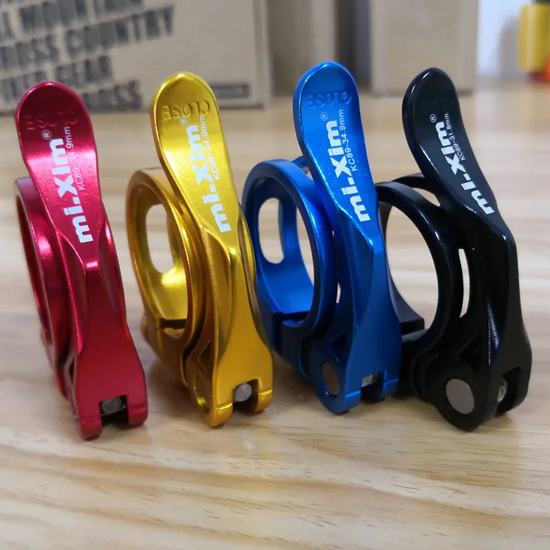 

1pcs 31.8mm Quick Release Seatpost Clamp 34.9mm Aluminum Alloy MTB Mountain Bike Cycling Saddle Seat Post Clamp QR Style