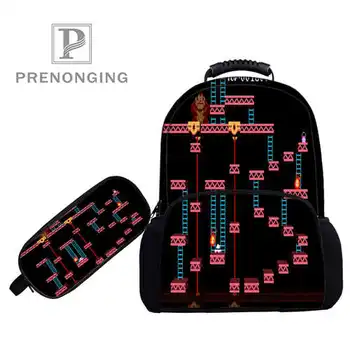 

Custom 17inch donkey_kong (1Backpacks Pen Bags 3D Printing School Women Men Travel Bags Boys Girls Book Computers Bag#1031-11-12