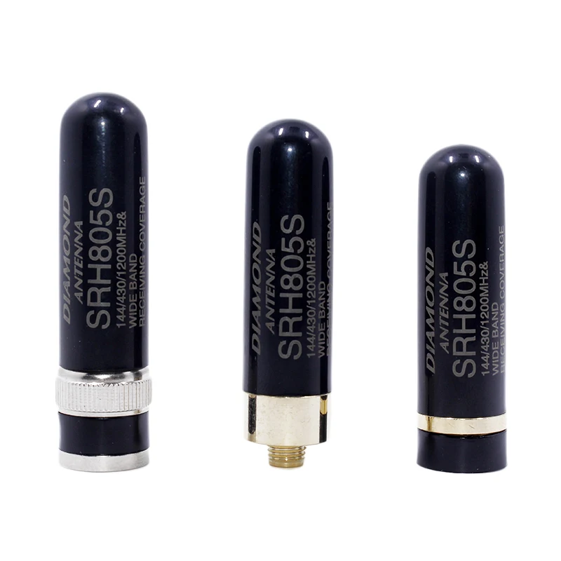 Diamond SRH805S Mini короткая Боевая рация SMA Женская/SMA Мужская/BNC VHF UHF Антенна SRH 805S для