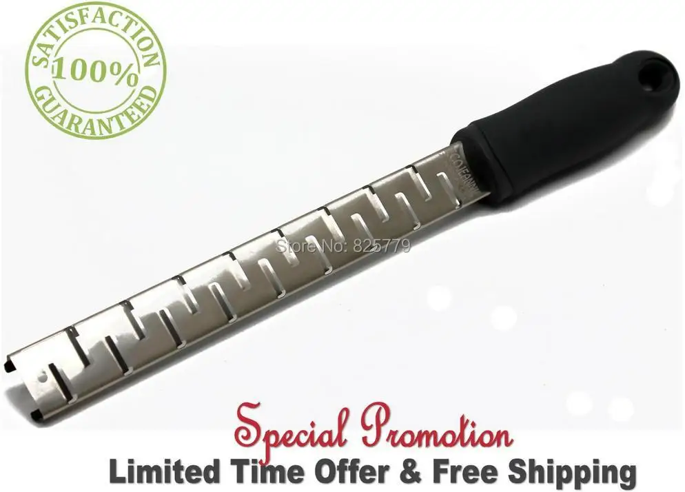 Professional Hand Held Cheese Grater Lemon Zester, Heavy Duty