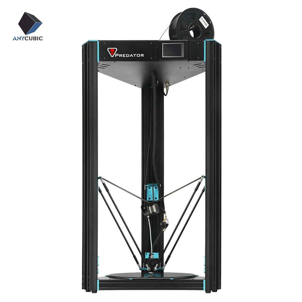 ANYCUBIC Predator 3D Printer Largest Delta Pulley 370x370x455mm Auto ... - ANYCUBIC PreDator 3D Printer Largest Delta Pulley 370x370x455mm Auto Leveling Large Metal 3D Printer DIY Kit
