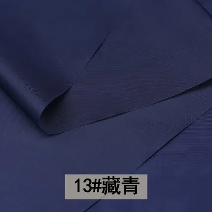 Однотонная джинсовая подкладочная ткань ручной работы костюм DIY шерстяное кашемировое пальто ветровка подкладочная ткань 97 см - Цвет: navy