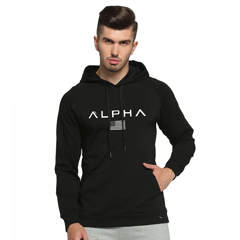 Men gyms hoodies gyms Fitness bodybuilding Sweatshirt Crossfit pullover