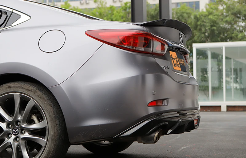 Для Mazda 6 Atenza автомобильные аксессуары авто украшение в виде хвостового крыла ABS пластик Автомобильный задний спойлер багажника