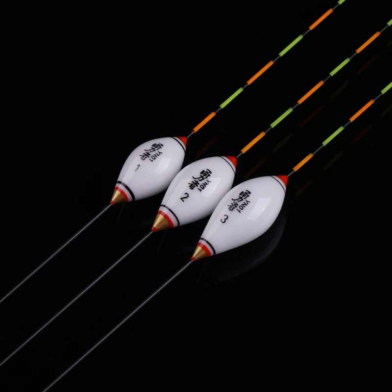 

3pcs/lot Deep Water Fishing Floats Crucian&Carp Preferred Flotador Pesca 1-3# Composite Nano Fishing Accessories Tackles (YN01)