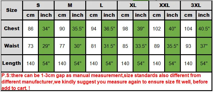 Size chart 09