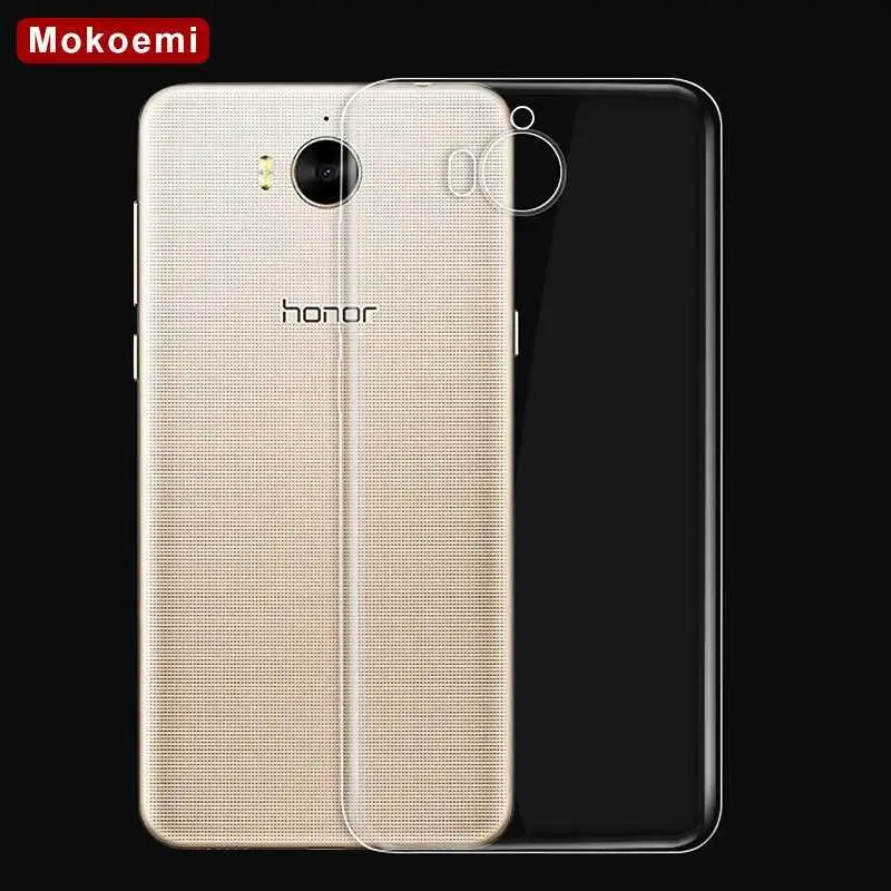 

Mokoemi Ultra Thin Slim Clear Soft TPU 5.0"For Huawei Y6 2017 Case For Huawei Y6 2017 Phone Case Cover