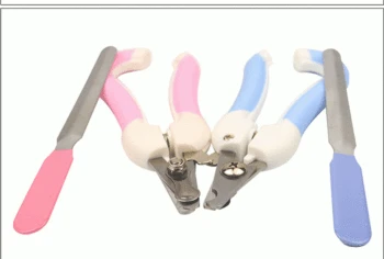 

by dhl 200set practical Pet Toe Care Stainless Steel Dogs Cats Claw Nail Clippers Cutter Nail File Scissors Trim Nails Pet
