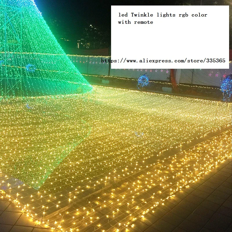 LED TWICKLE LIGHT RGB 10M WITH PLUG2