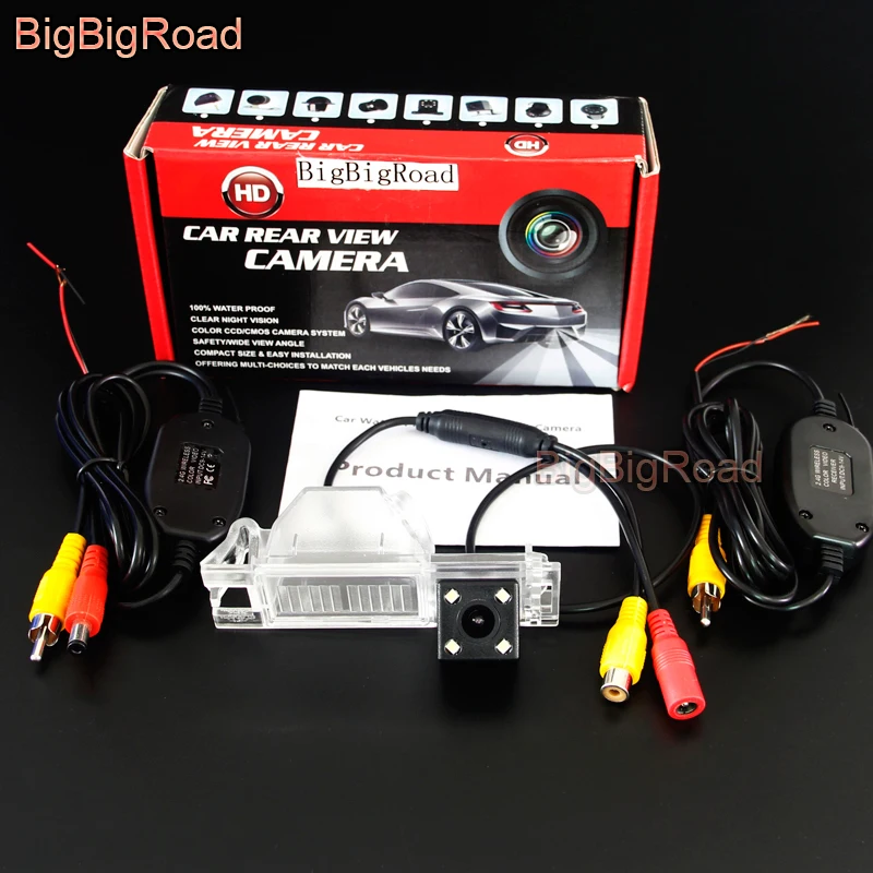Камера заднего вида BigBigRoad парковочная CCD камера для Hyundai IX35 New Tucson 2005 2006 2007 2008 2009 2010