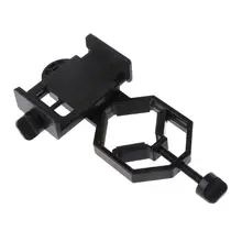 Universal Cell Phone Adapter Mount Monocular Microscope Accessories Adapt Telescope Mobile Phone Clip Accessory Bracket