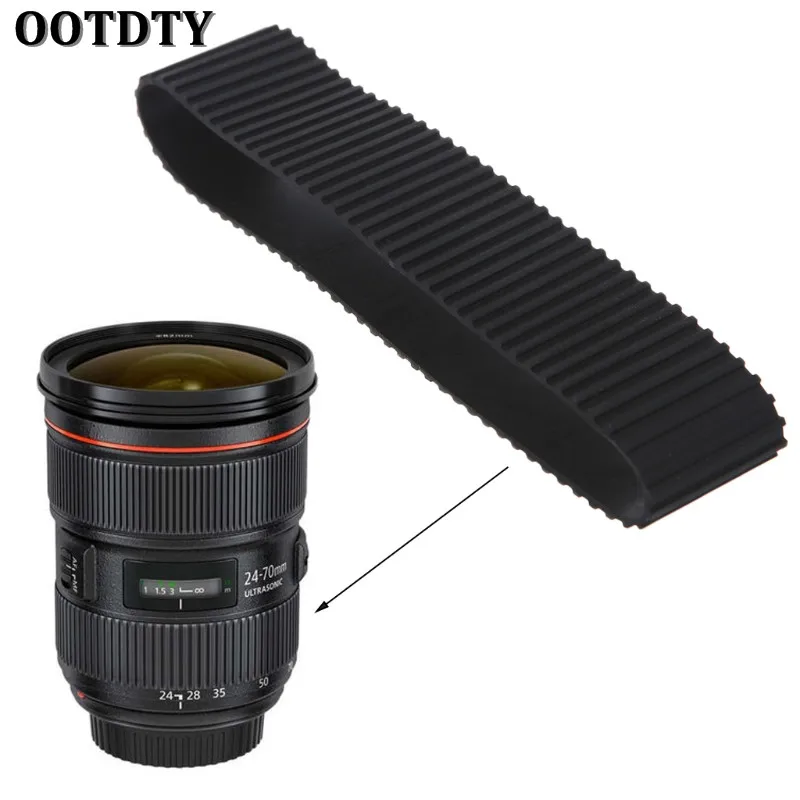 

OOTDTY Camera Lens Zoom Grip Rubber Ring Replacement Part For Canon 24-70mm f/2.8L