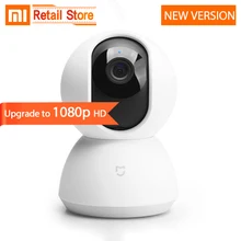 Новая Xiaomi Mijia смарт-камера обновленная 1080P HD цветная Технология низкой освещенности ночная версия беспроводной Wi-Fi приложение для умного дома